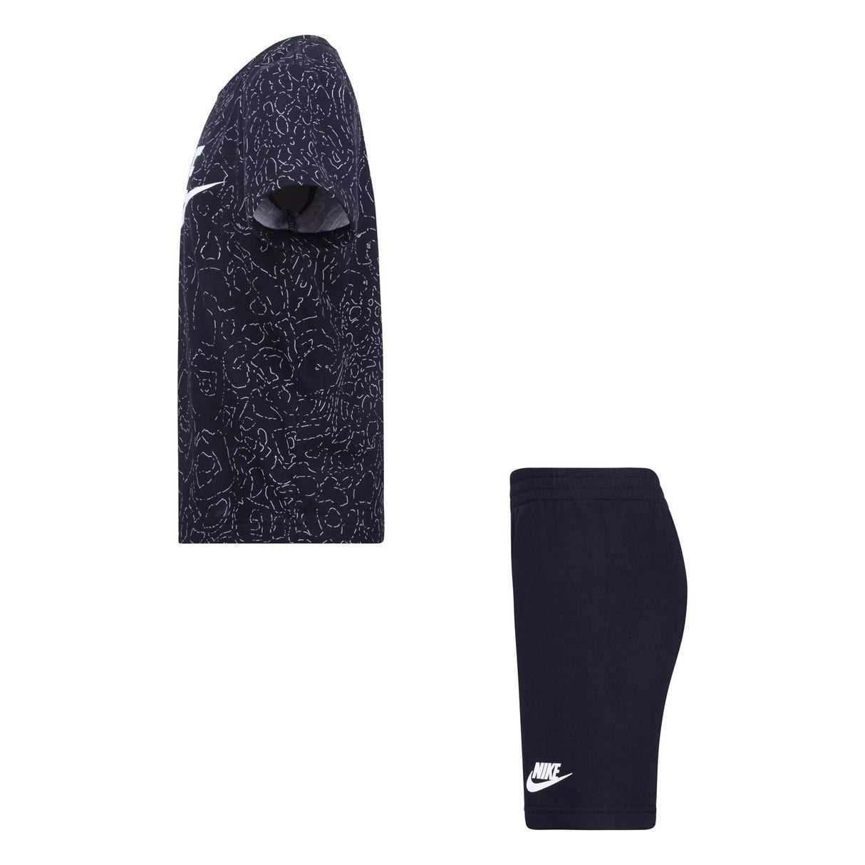 NIKE JNR NSW CLUB SSNL SHORT SET BLACK