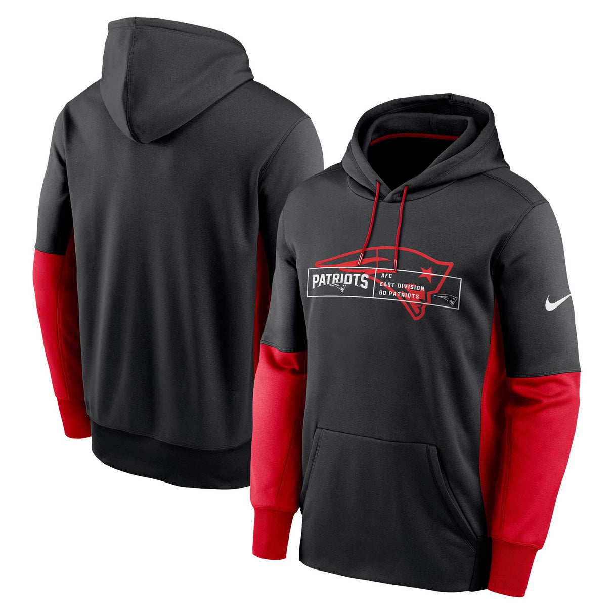 Nike Patriots Therma Color Hoody Black