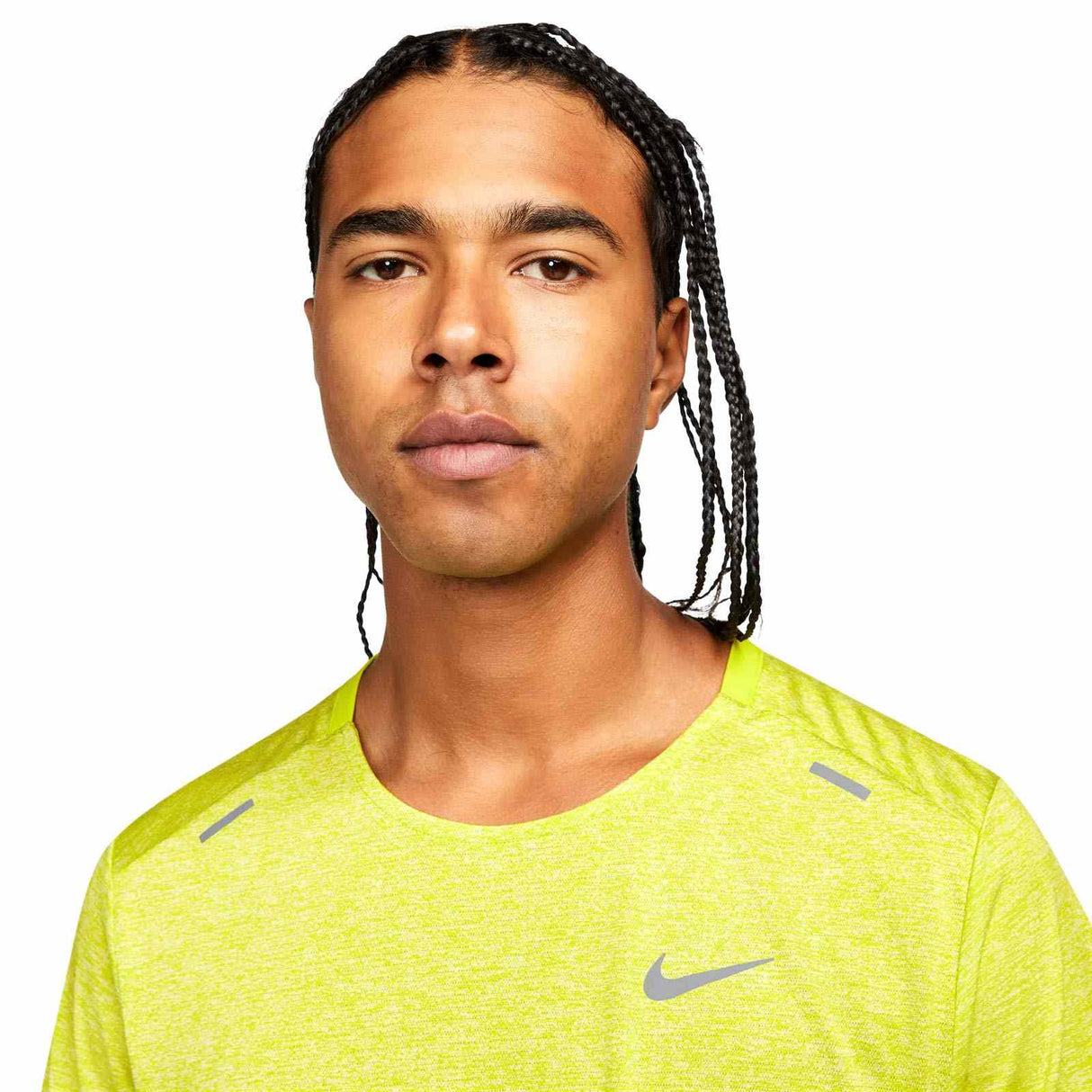 Nike Mens Dri-Fit Rise 365 Tee Green