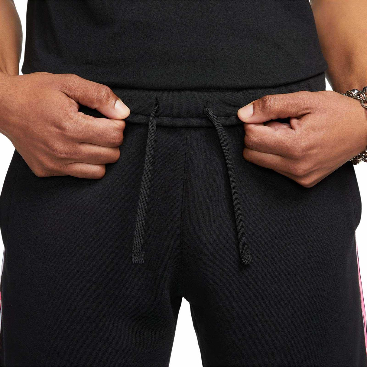 Nike Mens Repeat SW FT Shorts Black