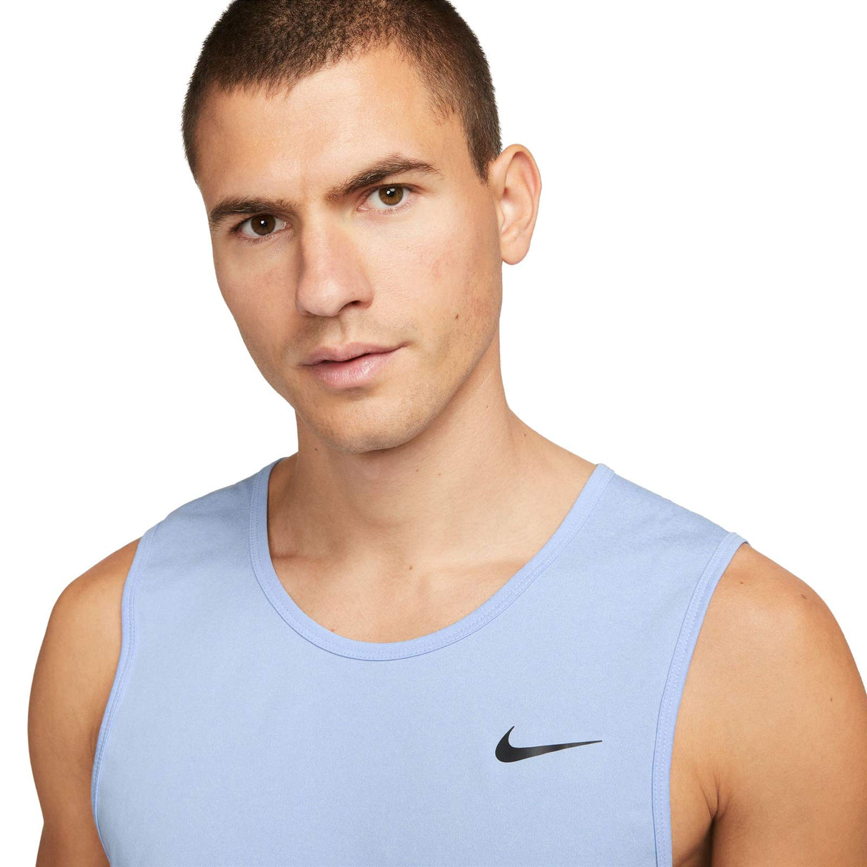 Nike Mens Dri-Fit HYVERSE Tank Blue
