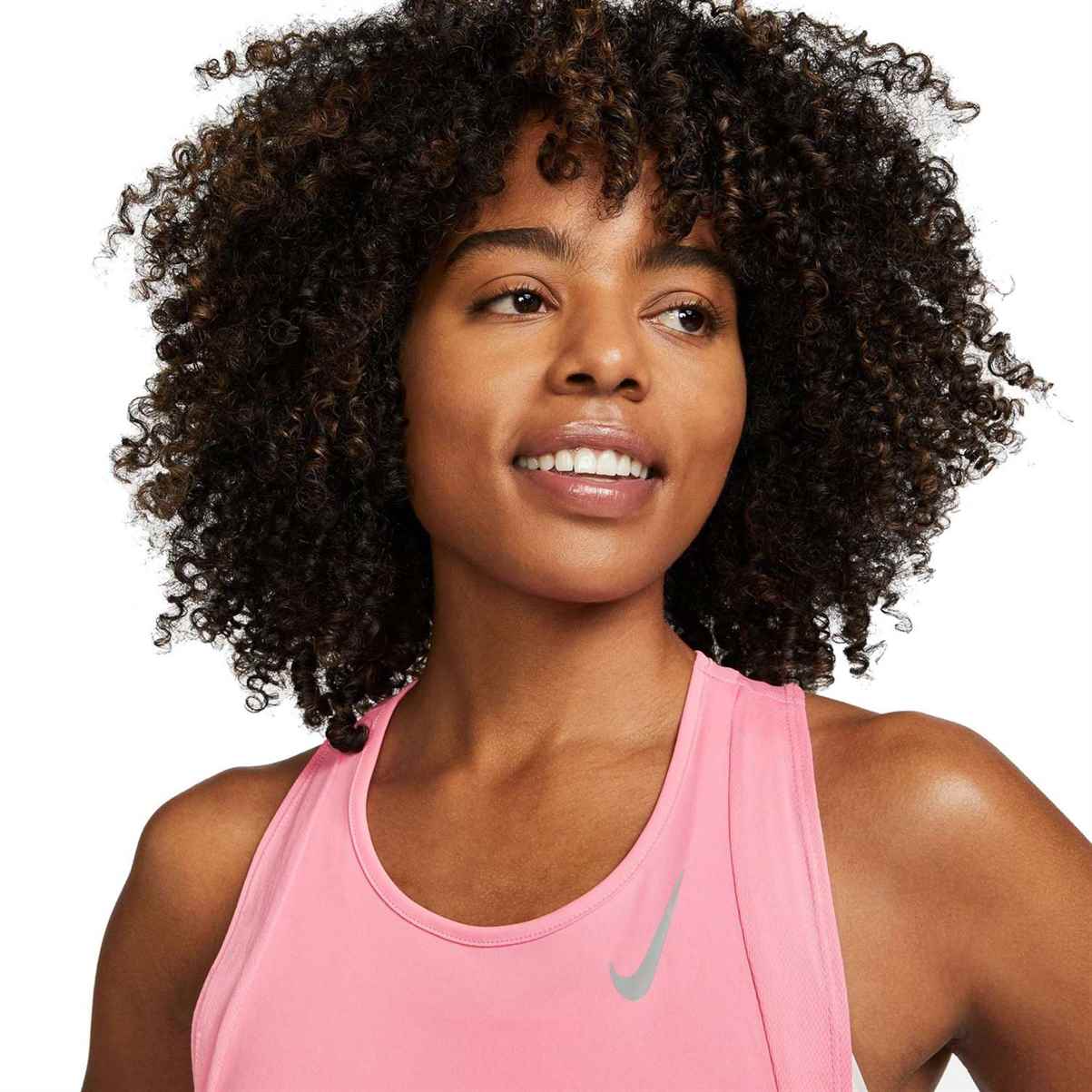 Nike Wmns DF Race Singlet Pink