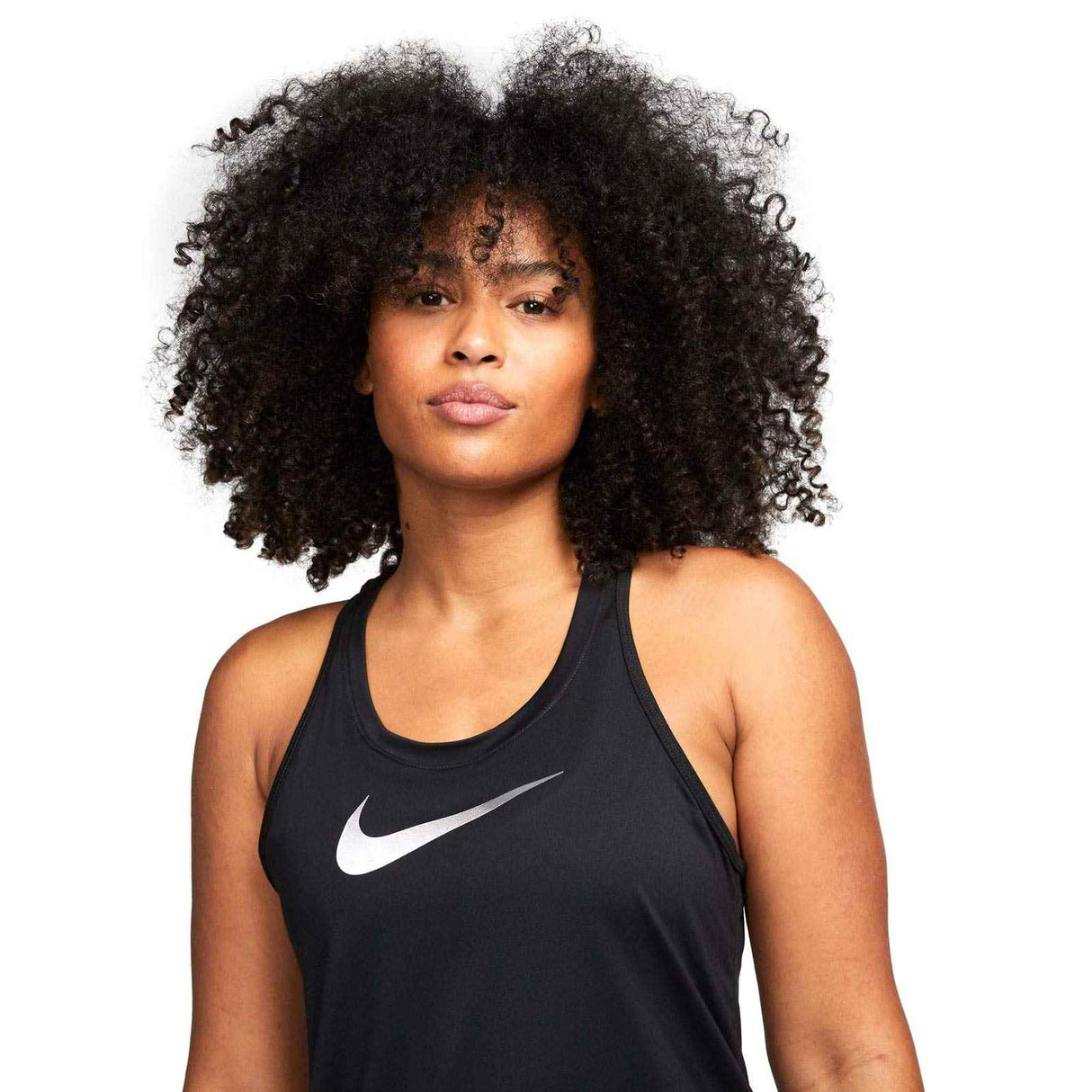 Nike Wmns One DF Swoosh HBR Tank Black