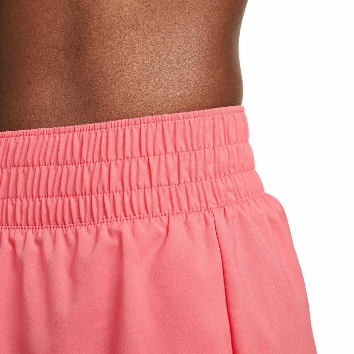 Nike Wmns One DF HR 3In 2n1 Short Pink