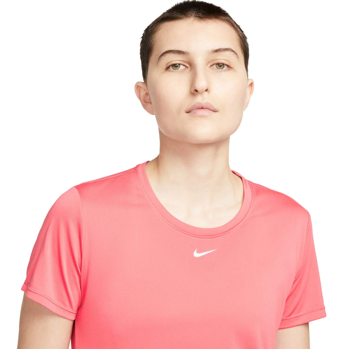 Nike Wmns One DF SS Std Top Pink