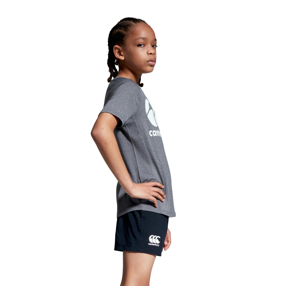 Canterbury Kids Superlight SS Tee Grey