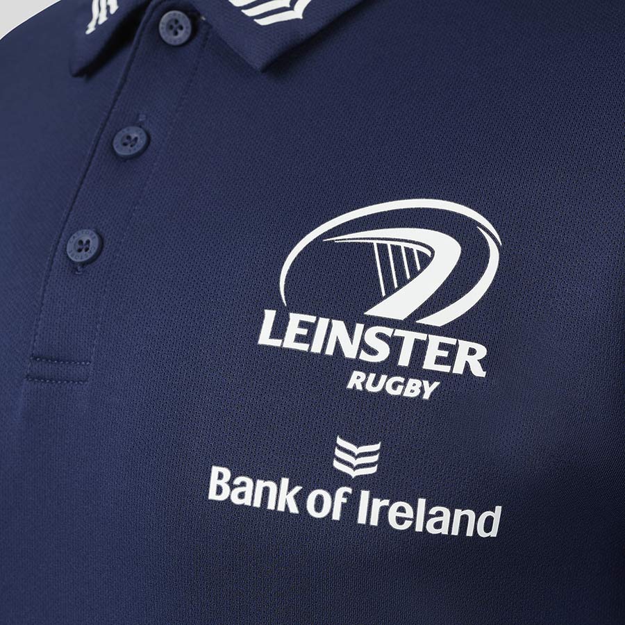 Castore Leinster 23 SS Media Polo Navy