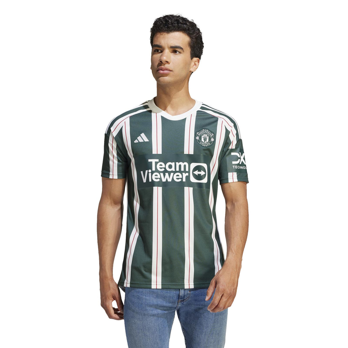 adidas Man Utd 23 Away Jersey Green