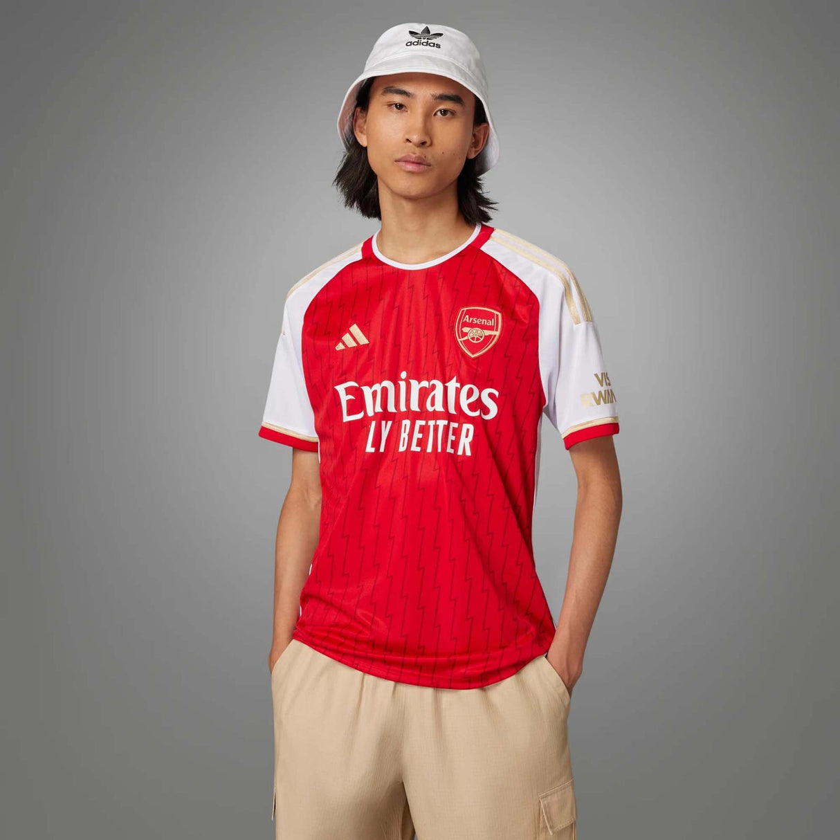 adidas Arsenal 23 Home Jersey Red