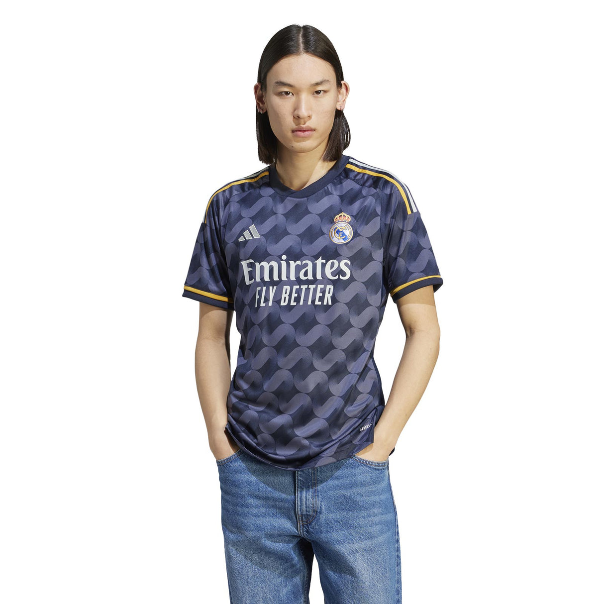 adidas Real Madrid 23 Away Jersey Navy