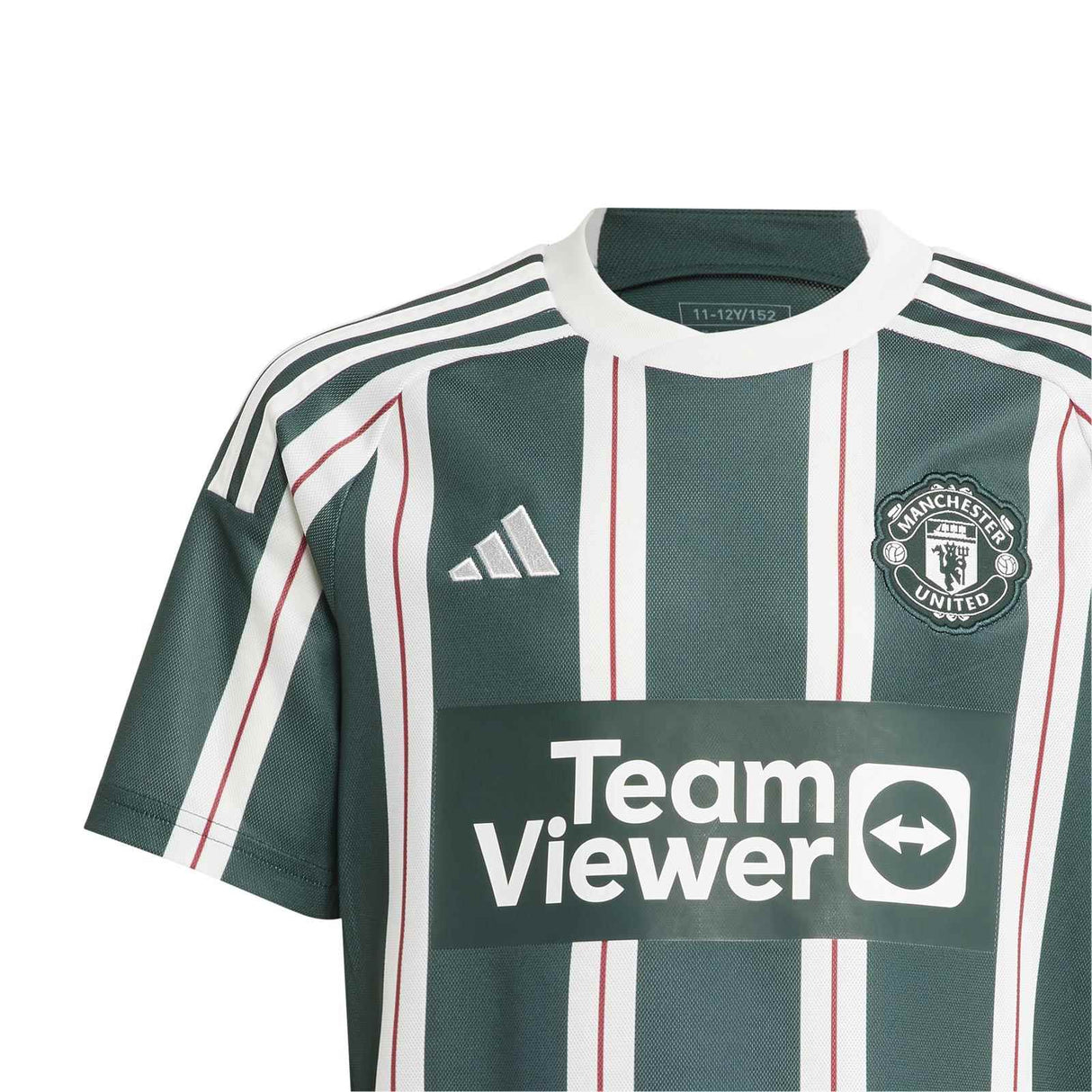 adidas Man Utd 23 Kids Away Jersey Green