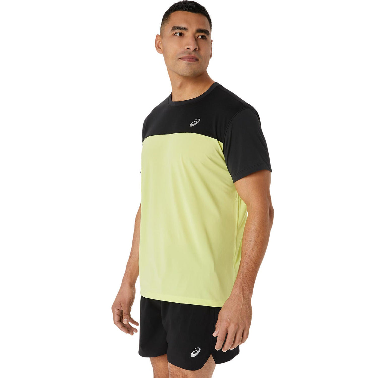 Asics Mens Race SS Top Yellow