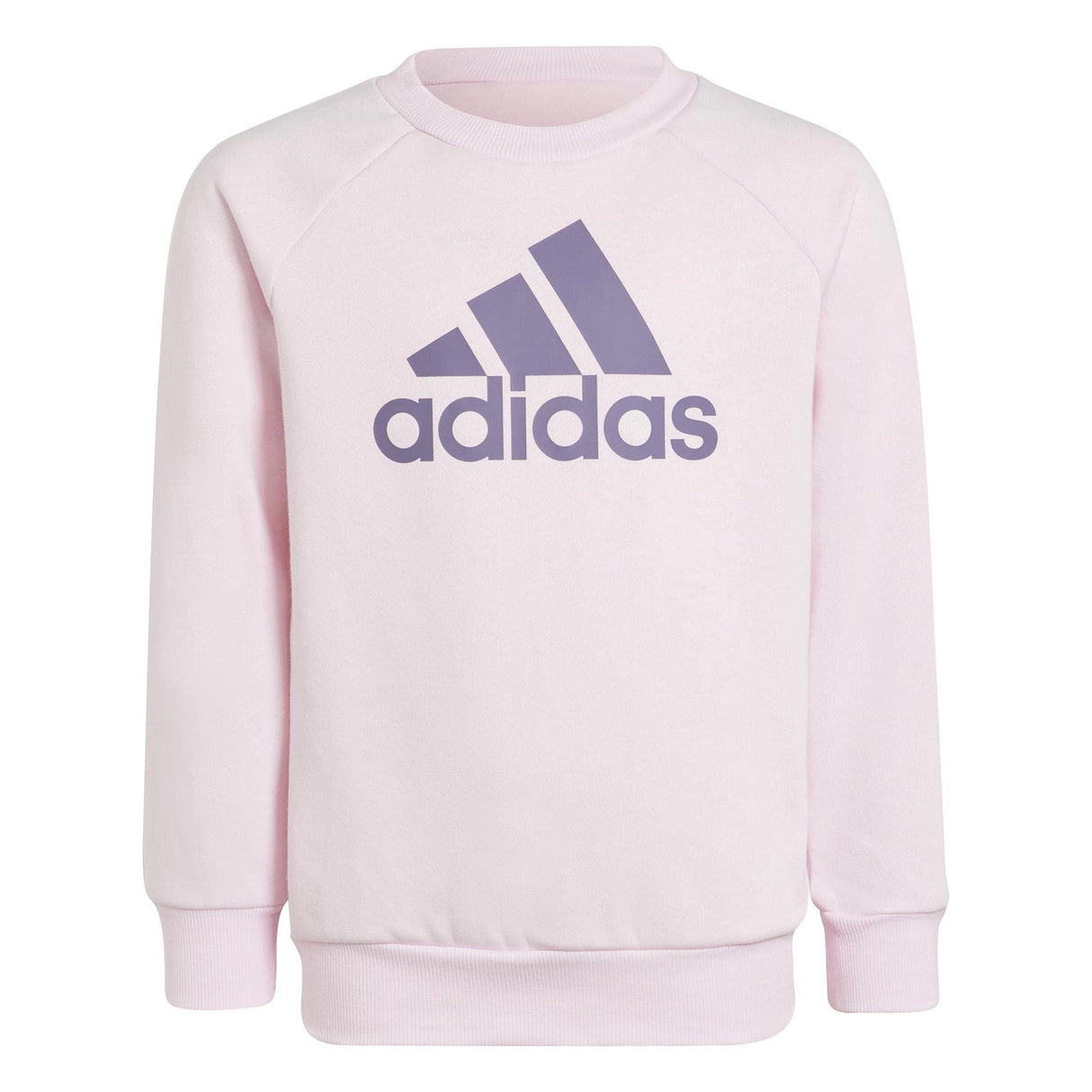adidas Jnr Girls BOS Jogger Set Pink