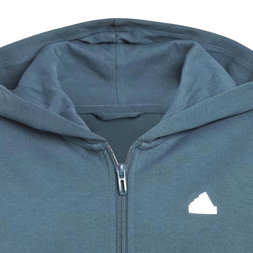 adidas Boys U FI 3S FZ Hood Green