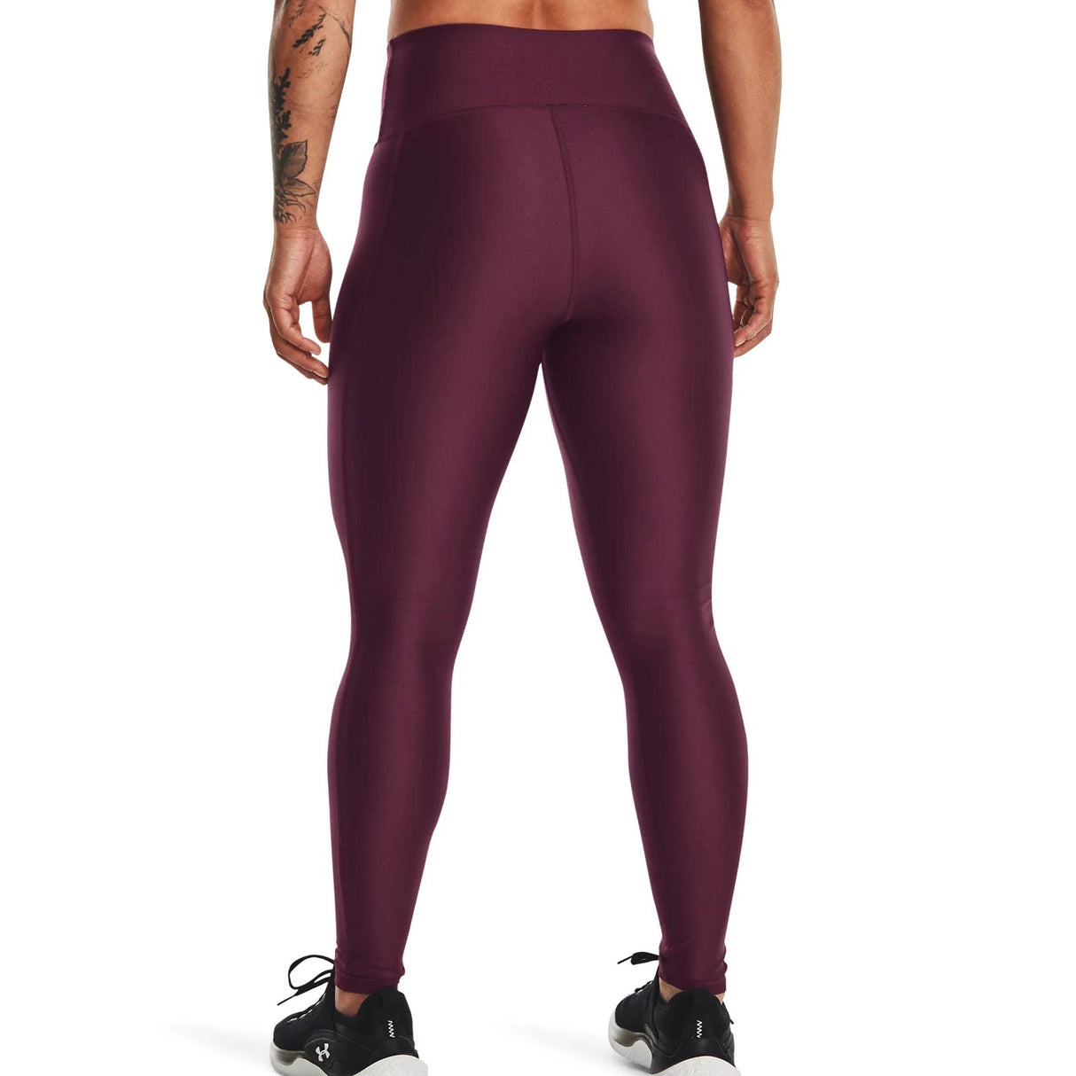 UA Womens Armour High Rise Leg Maroon