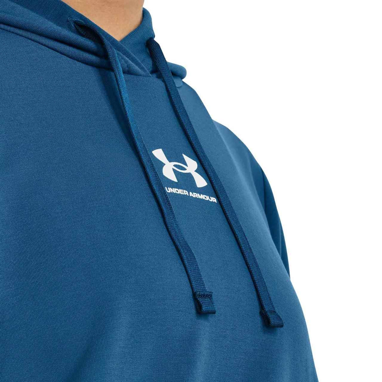 UA Womens Rival Terry Hoodie Blue