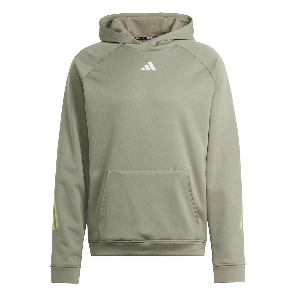 adidas Mens TI 3S Hoodie Green