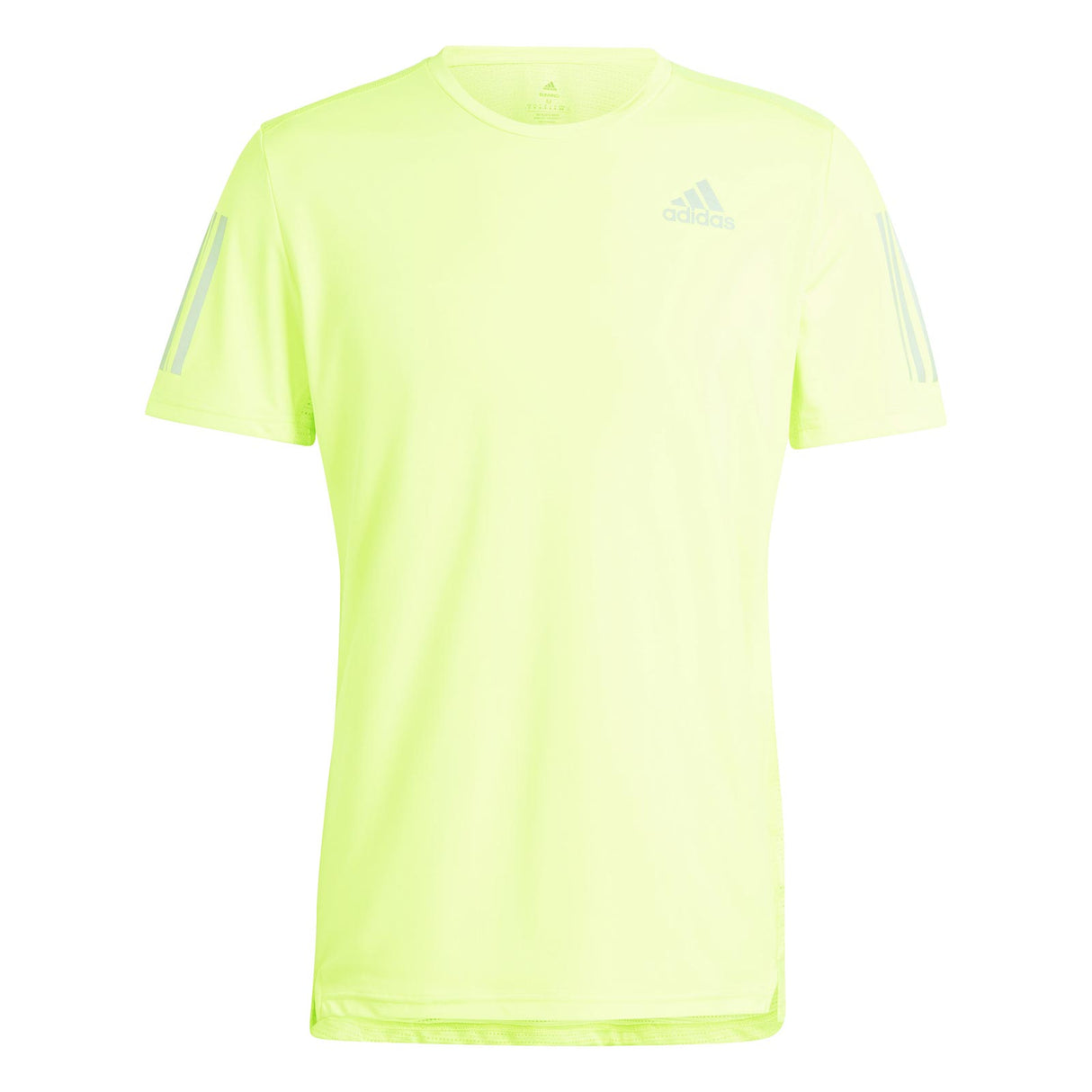 adidas Mens Own The Run Tee Yellow