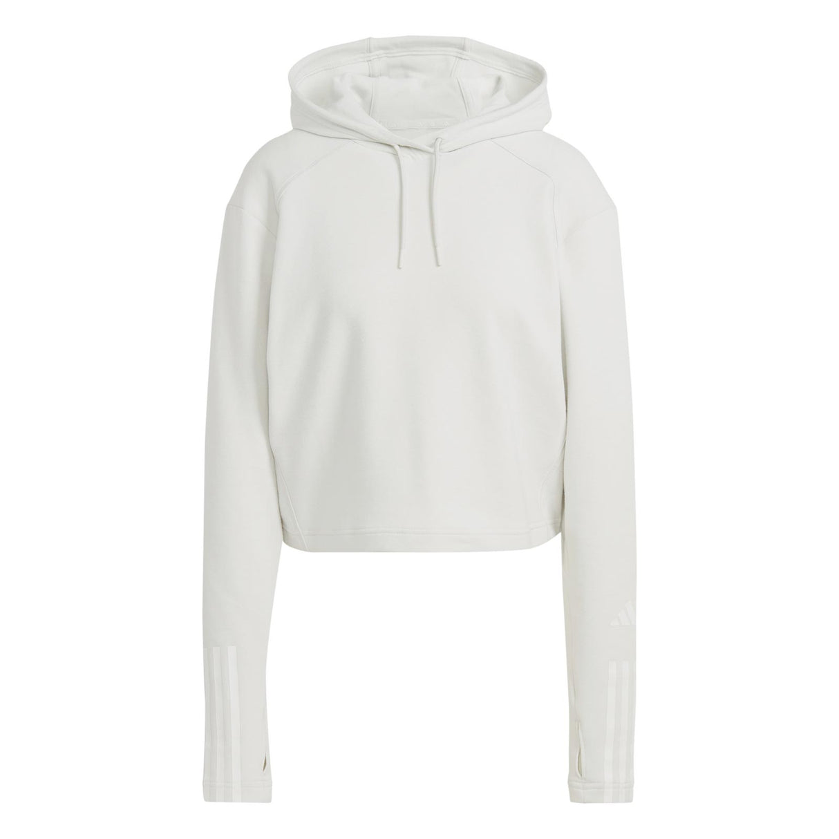 adidas Womens TC 3S Hoodie Grey