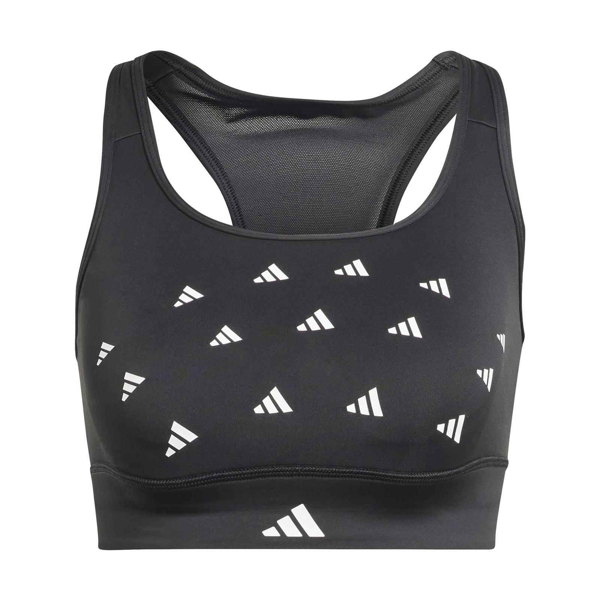 adidas Womens PWRCT MS BLUV Bra Black