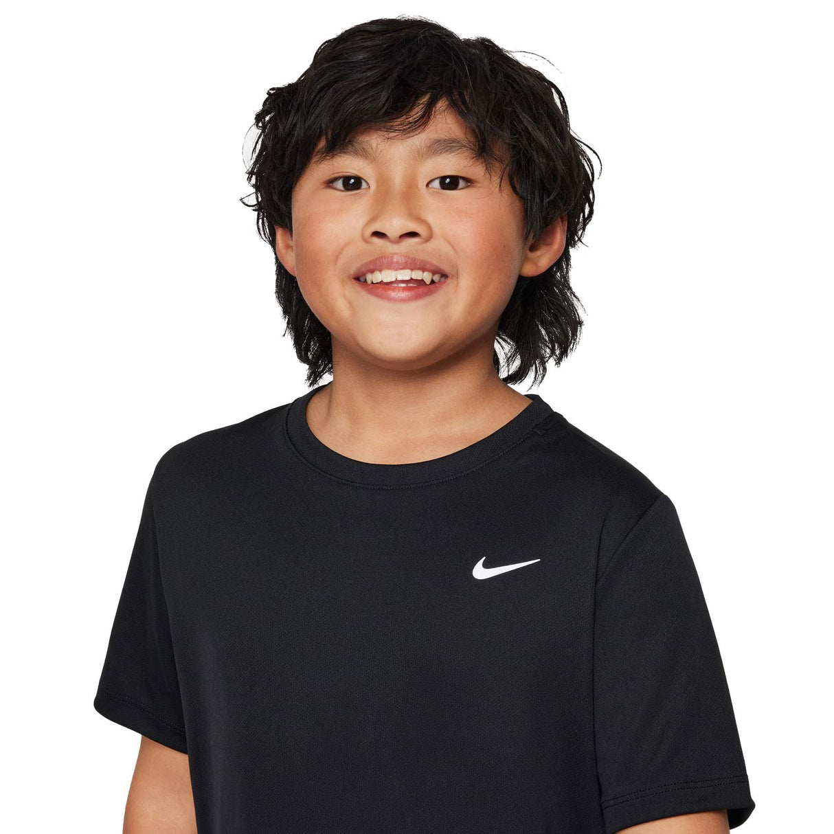 Nike Boys DF Miler SS Tee Black