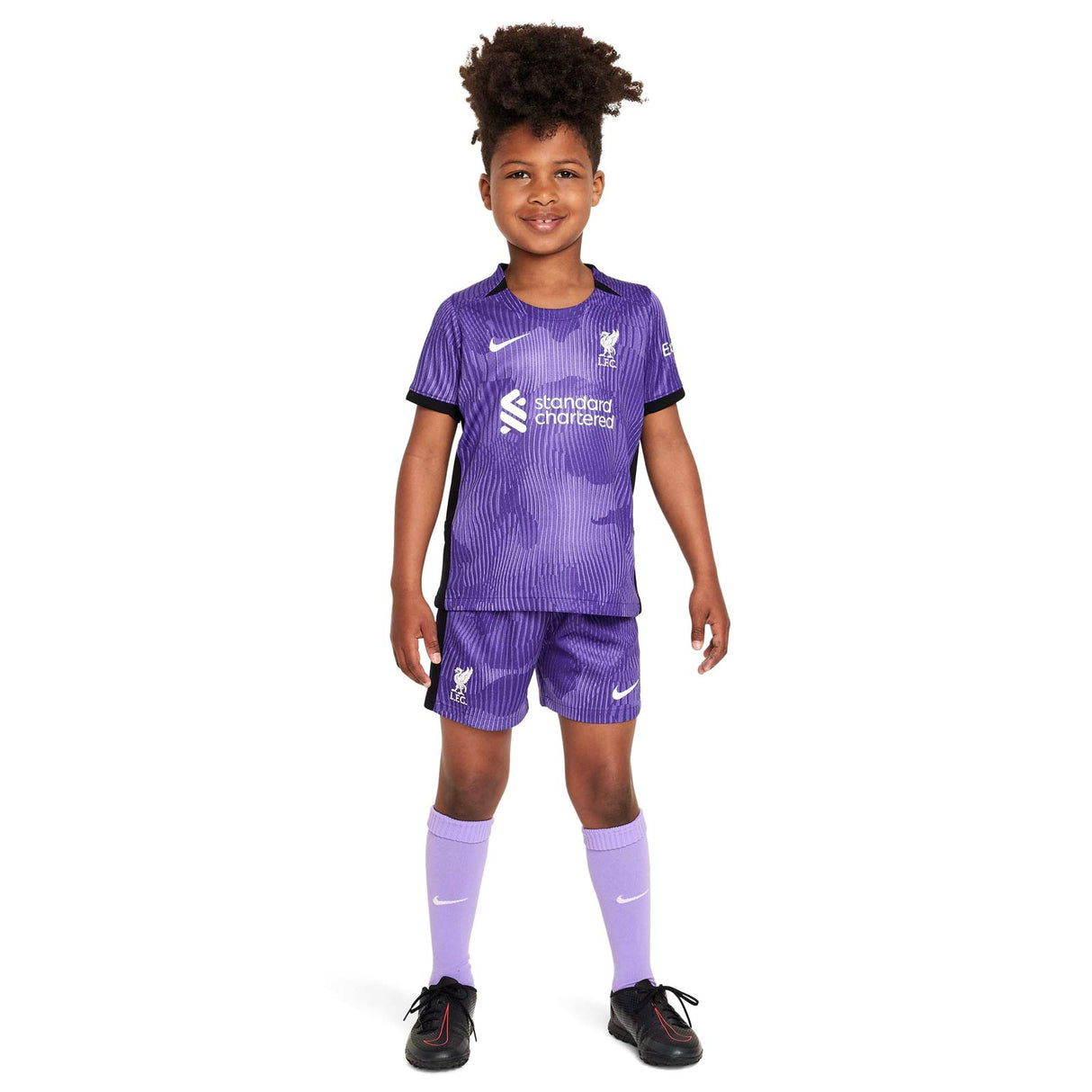 Nike LFC 23 Kids 3rd Kit Purple