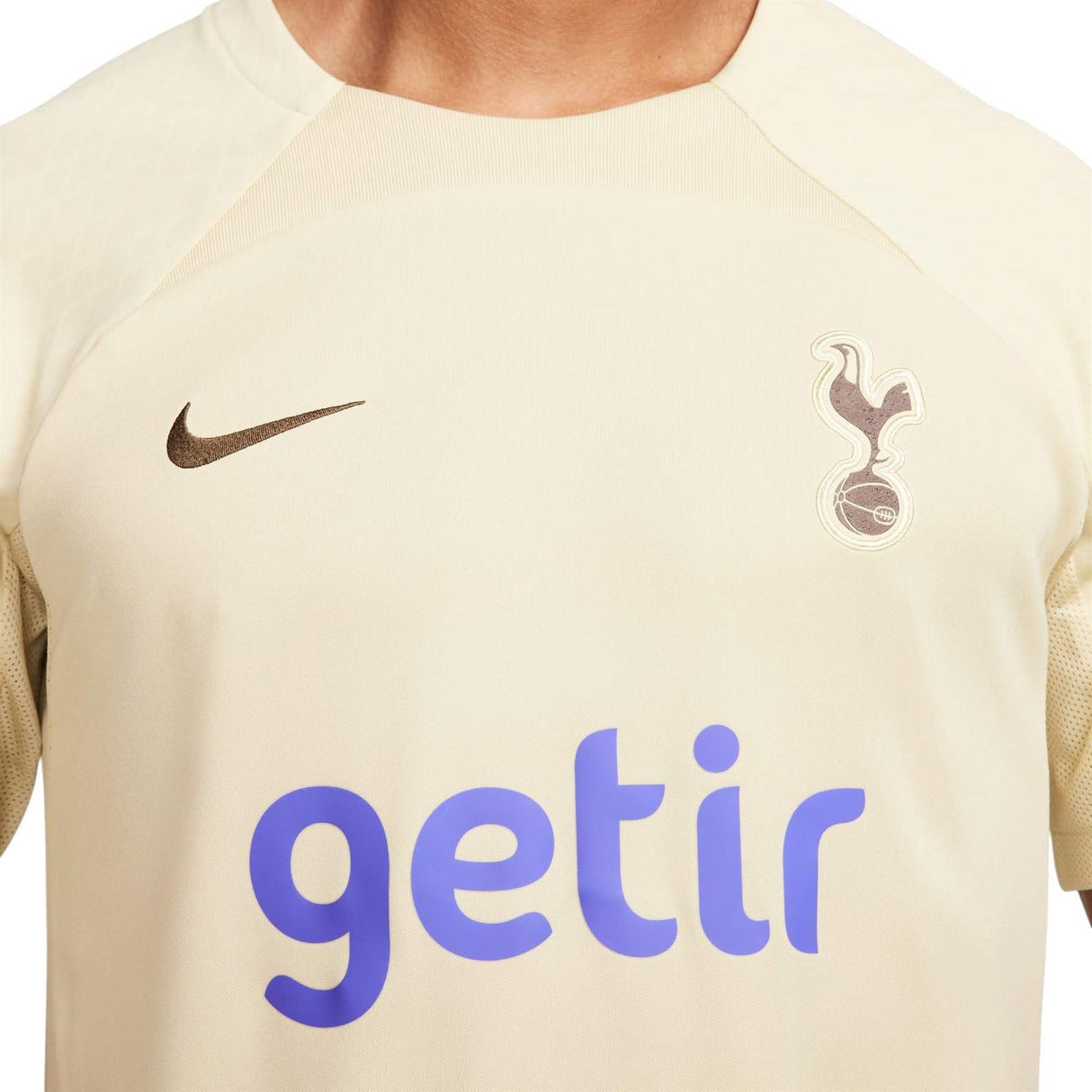 Nike THFC 23 3rd Strike Drill Tee Gold