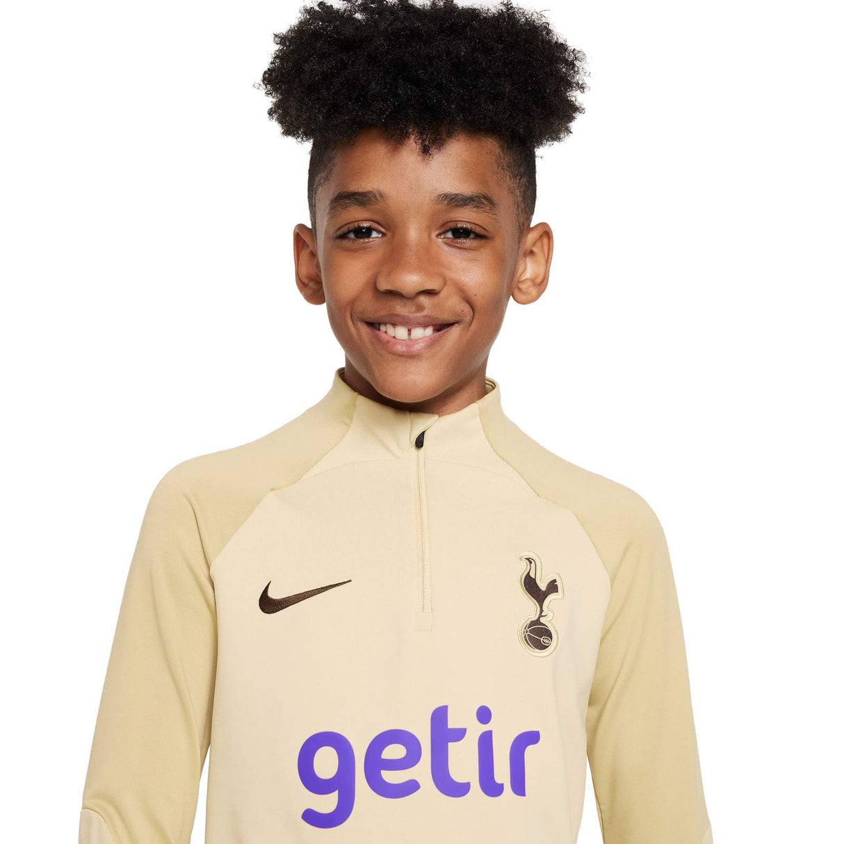 Nike THFC 23 Kids 3rd Strike Top Gold