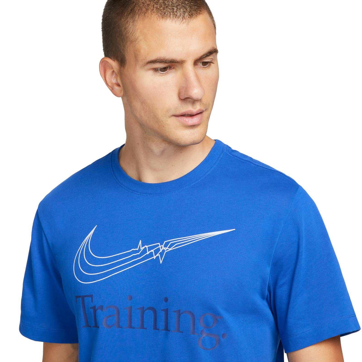 NIKE DF Mens TEE TRAINING HBR Blue