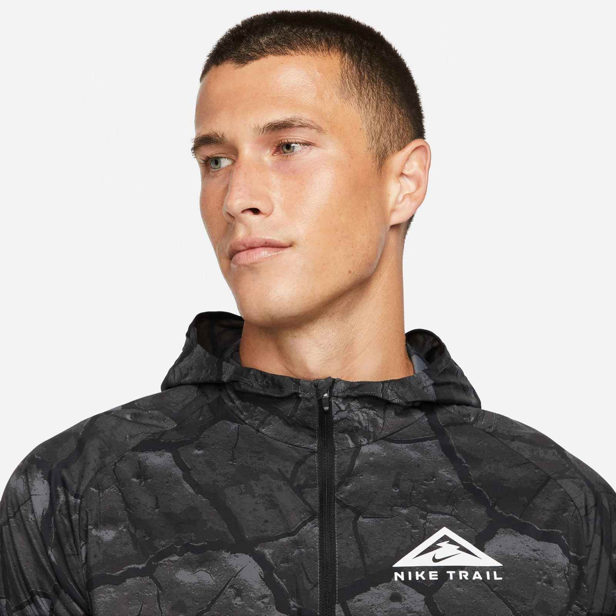 NIKE AIREEZ Mens JACKET Grey