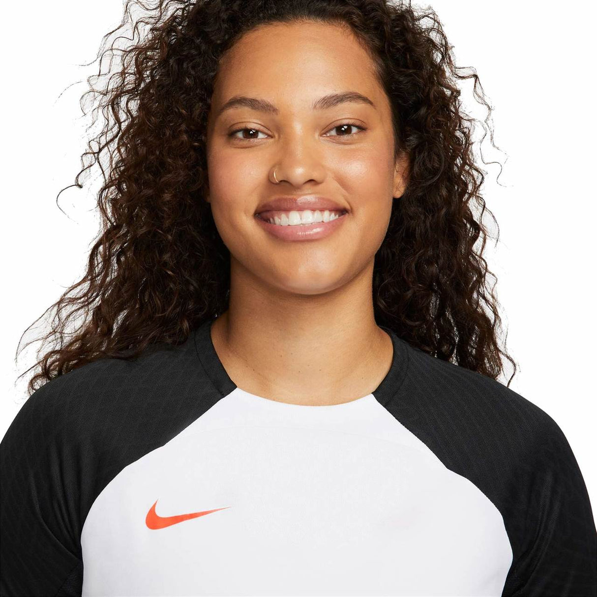 Nike Womens DF STRK SS Top White