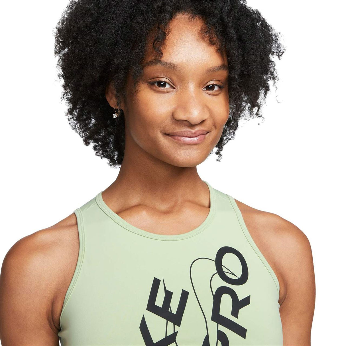 Nike Wmns NP DF GRX Crop Tank Green