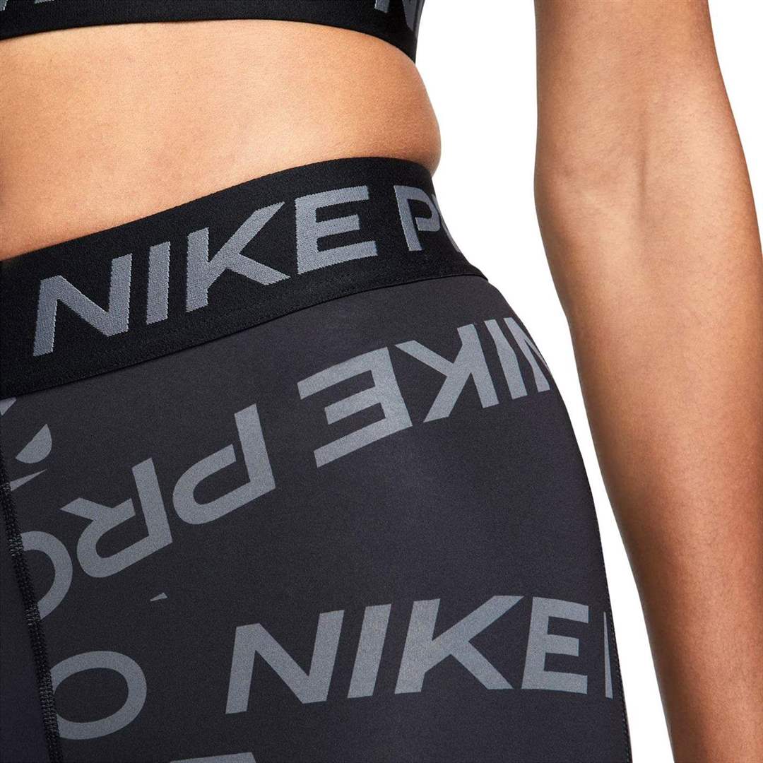 Nike Wmns NP DF MR AOP 7/8 Tight Black