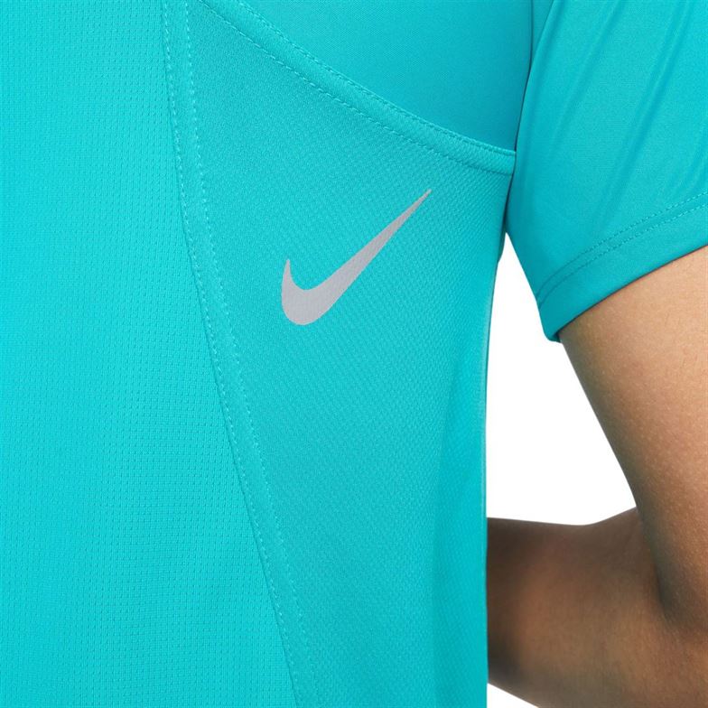 Nike Wmns NK Fast DF SS Top Green