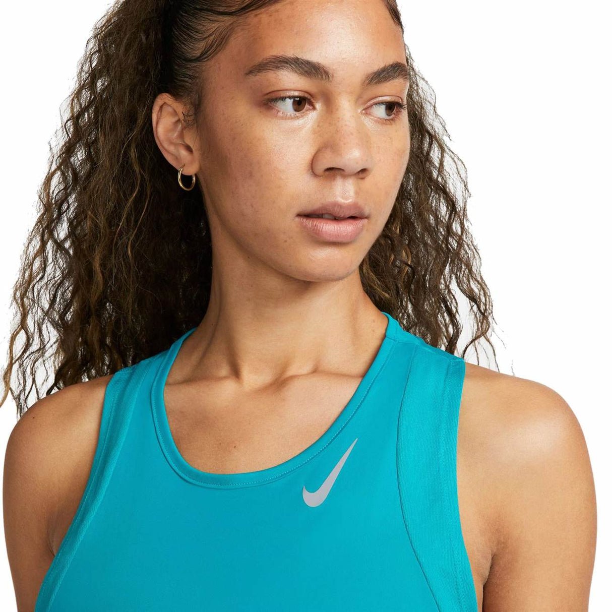 Nike Wmns NK Fast DF Tank Green