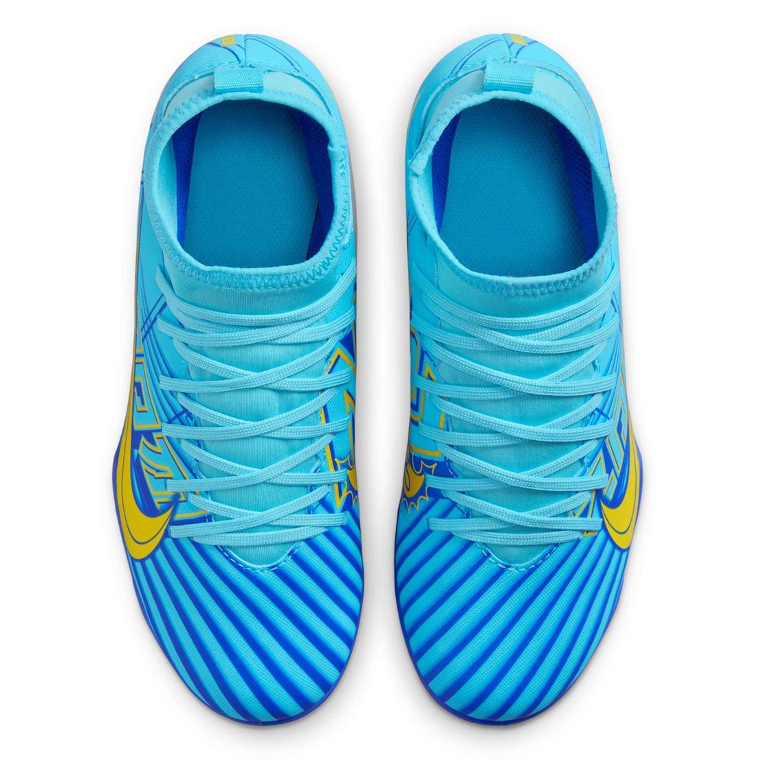 Nike Kids Merc Superfly 9 Club KM FG Blu