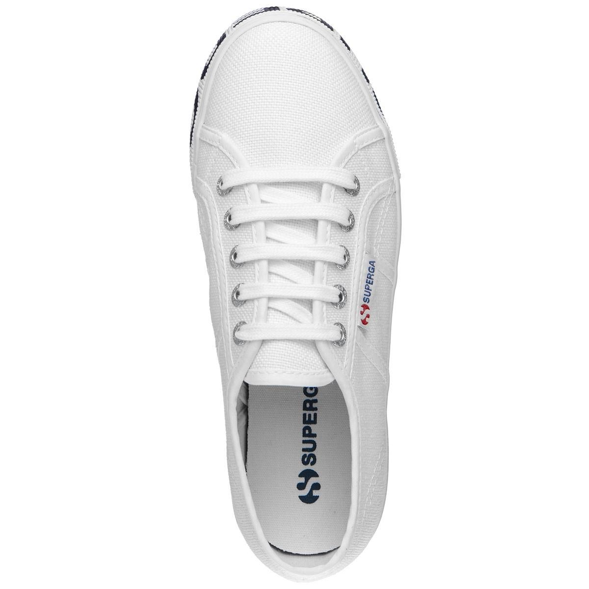 Superga Platform Canvas Sneaker Wmn Wht/