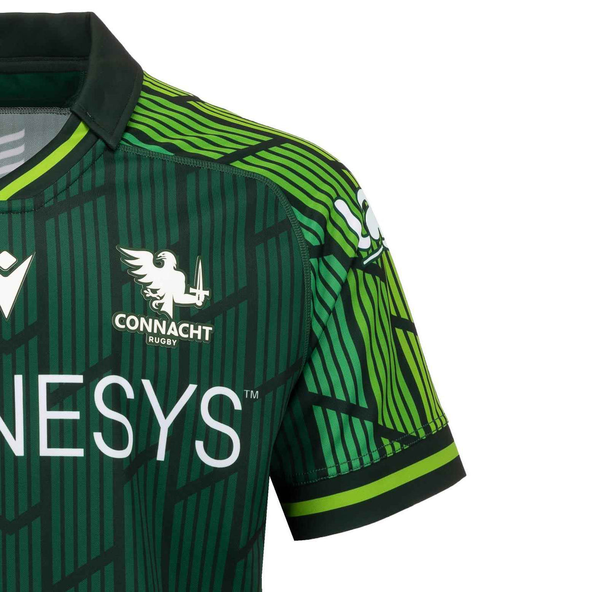 Macron Connacht 23/24 Home Jersey Green