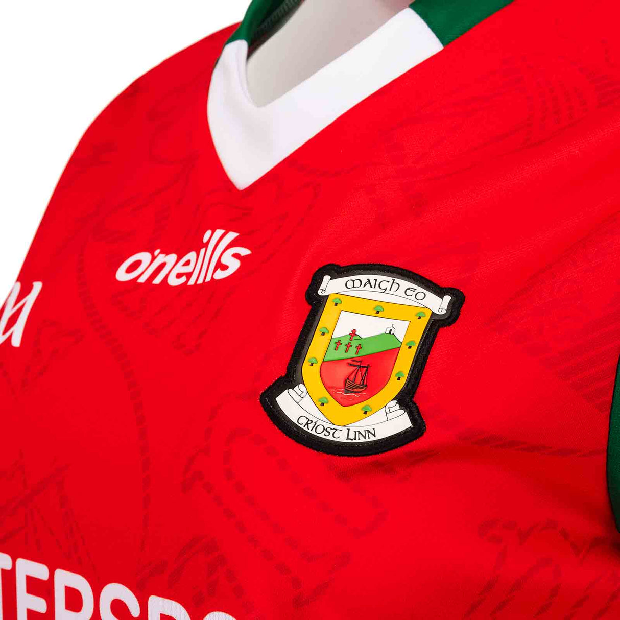 O'Neills Mayo 23 Alt Wmns Fit Jersey Red