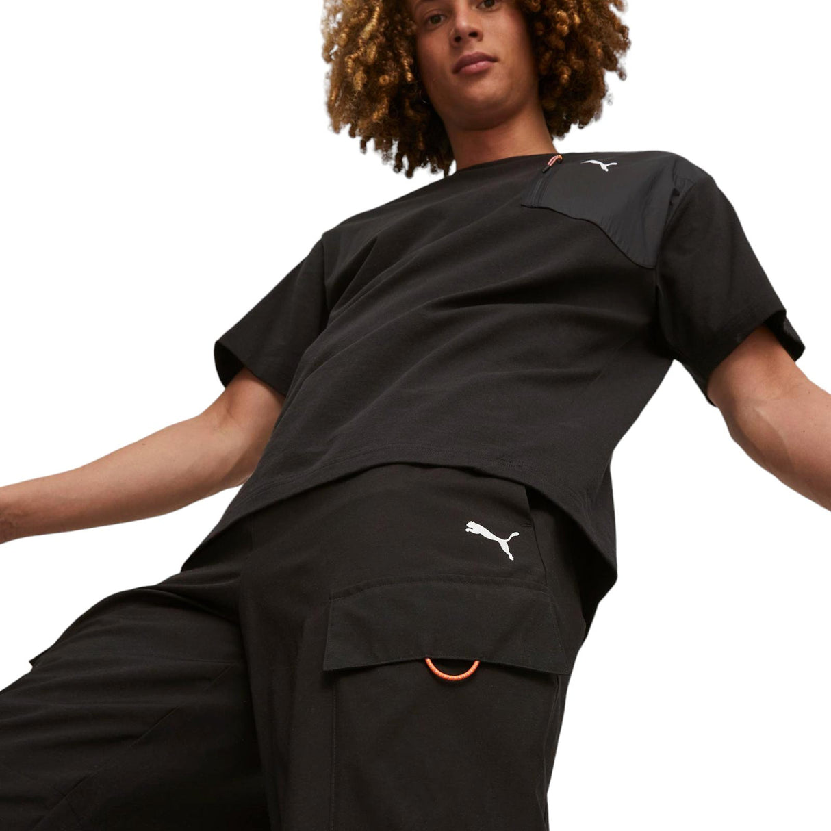 Puma Mens Open Road Wvn Cargo Pant Black