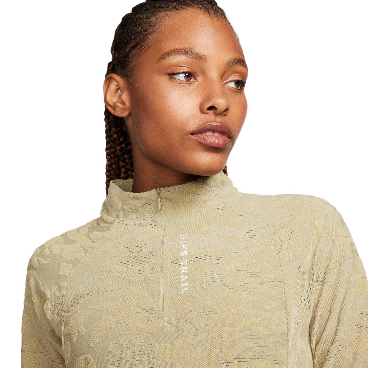 Nike Wmns Trail DF Midlayer Green