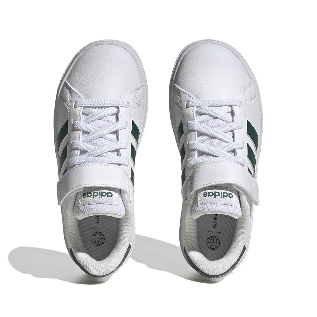 adidas Grand Court 2.0 Jnr Boys Wht/Gn