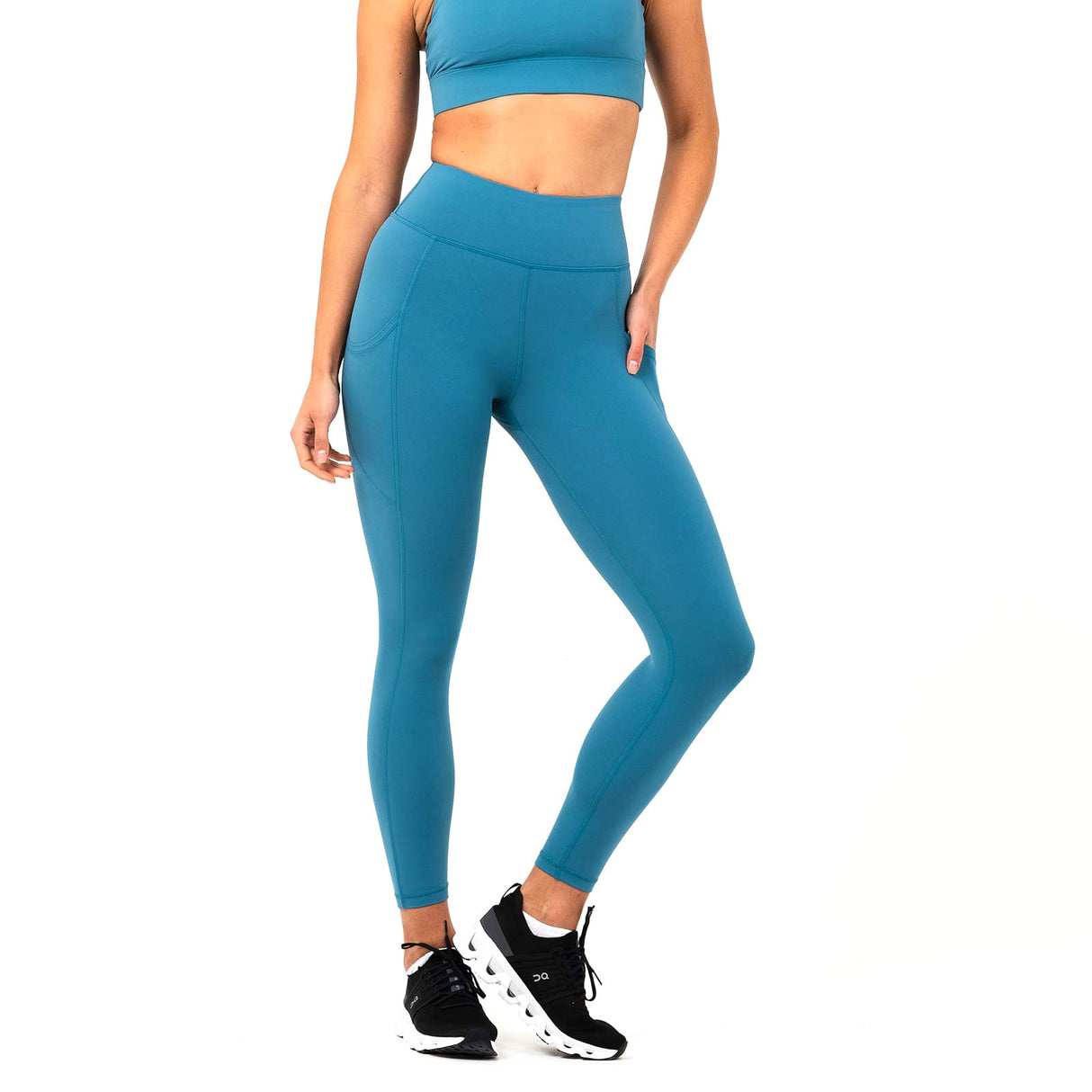 Bodylogic JS Pride HR 7/8 Pkt Leg Teal