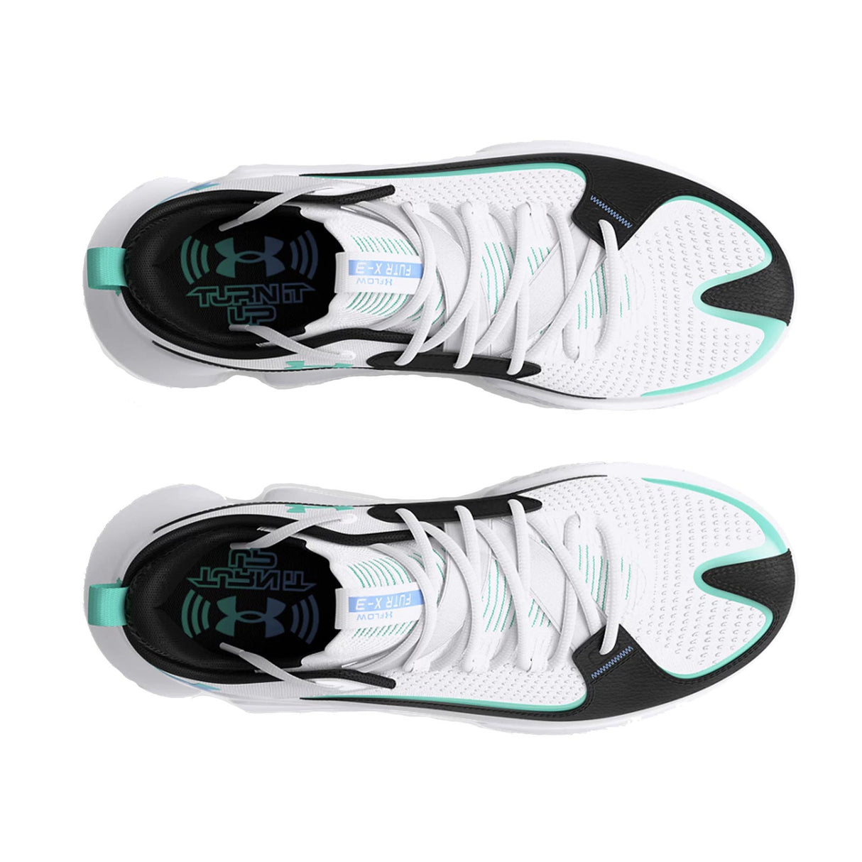 UA Futr Flow X 3 Mens White/Blue