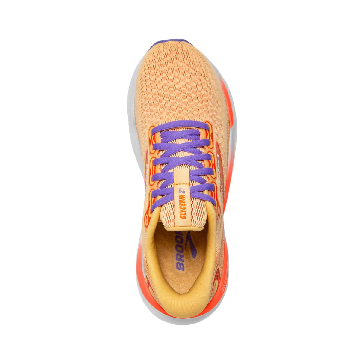 Brooks Glycerin 21 Womens Orange/Purple