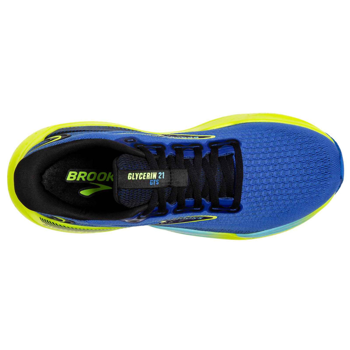 Brooks Glycerin GTS 21 Mens Blue/Yellow