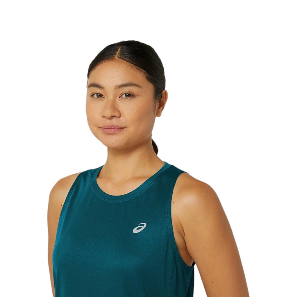 Asics Womens Core Tank Green