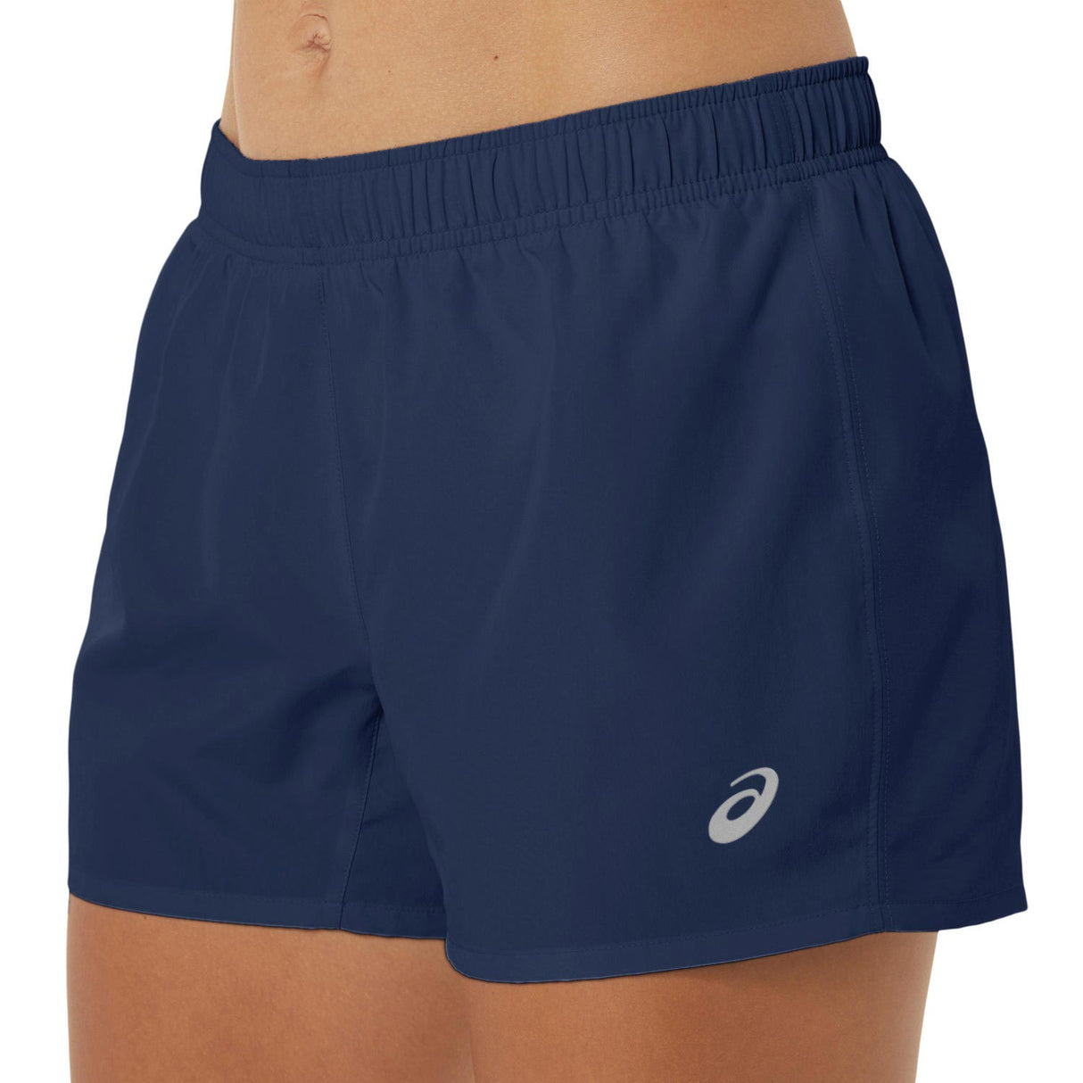 Asics Womens Core 4in Short Blue