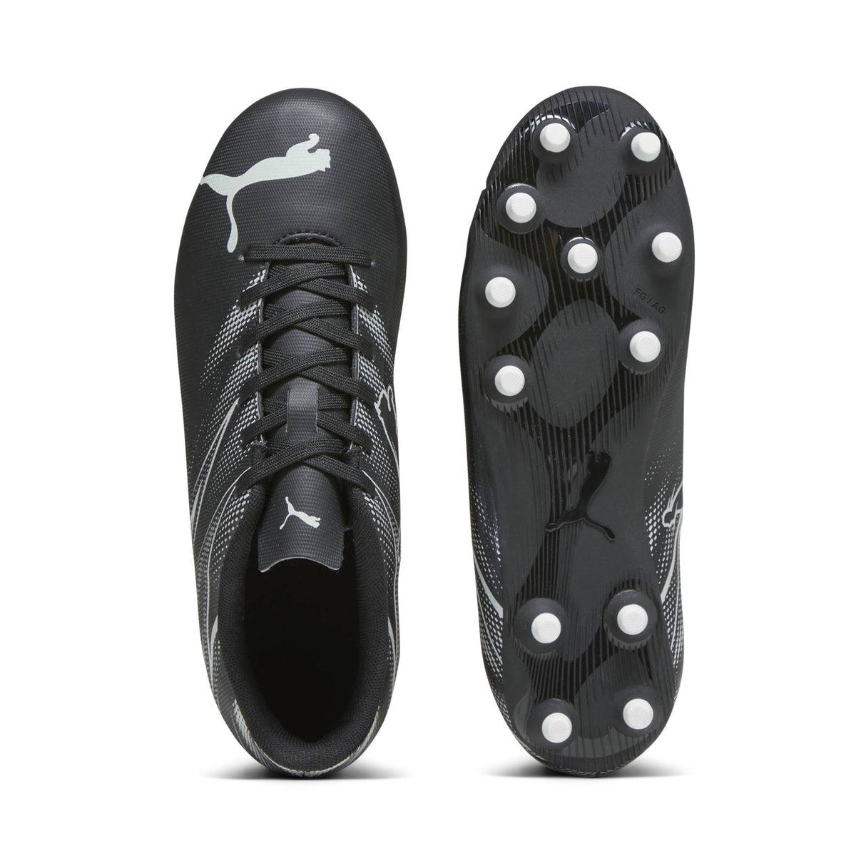 Puma Kids Attacanto FG Black/White