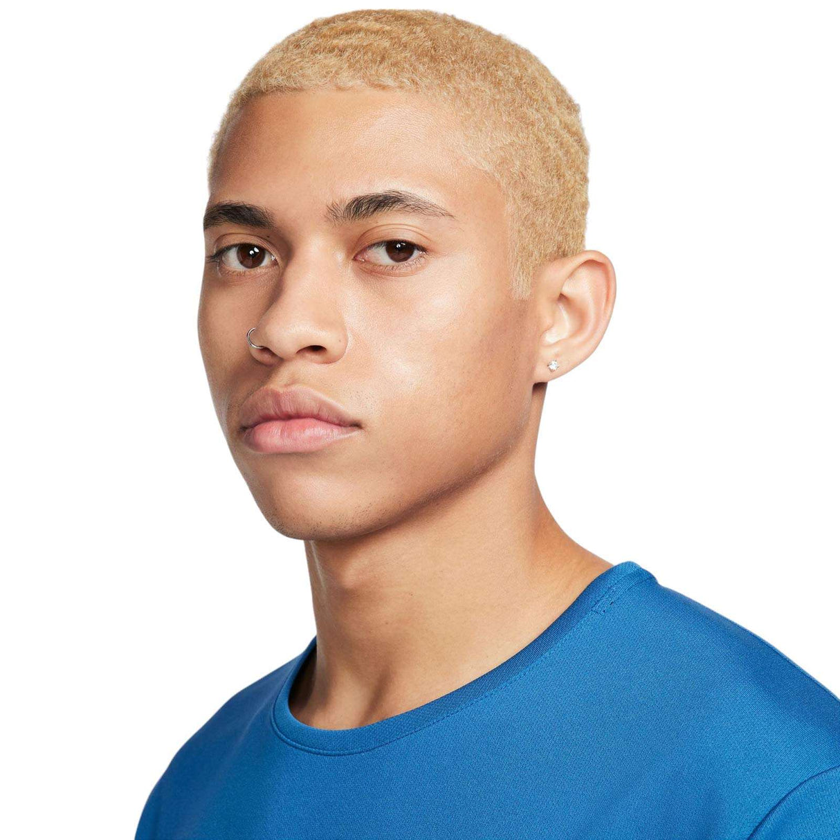 NIKE MENS FLASH MILER TOP BLUE